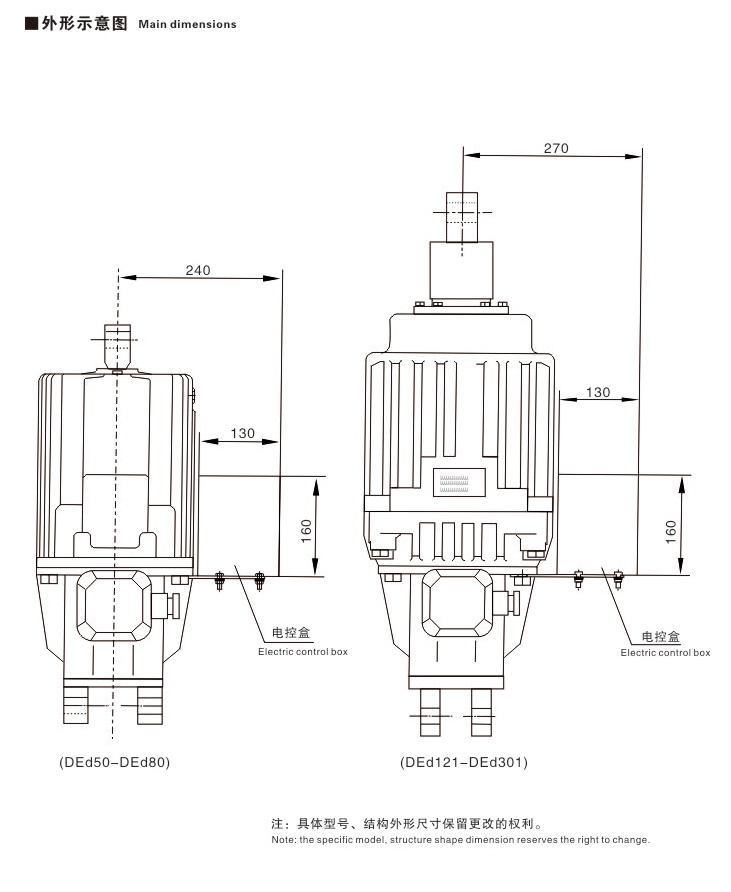 DEd系列電磁節能液壓推動器02